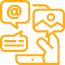Email Marketing icon-mobile phone