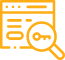 Search Engine Optimization icon-magnifying glass