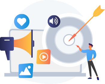 Strategy & Consulting picture of man and arrow