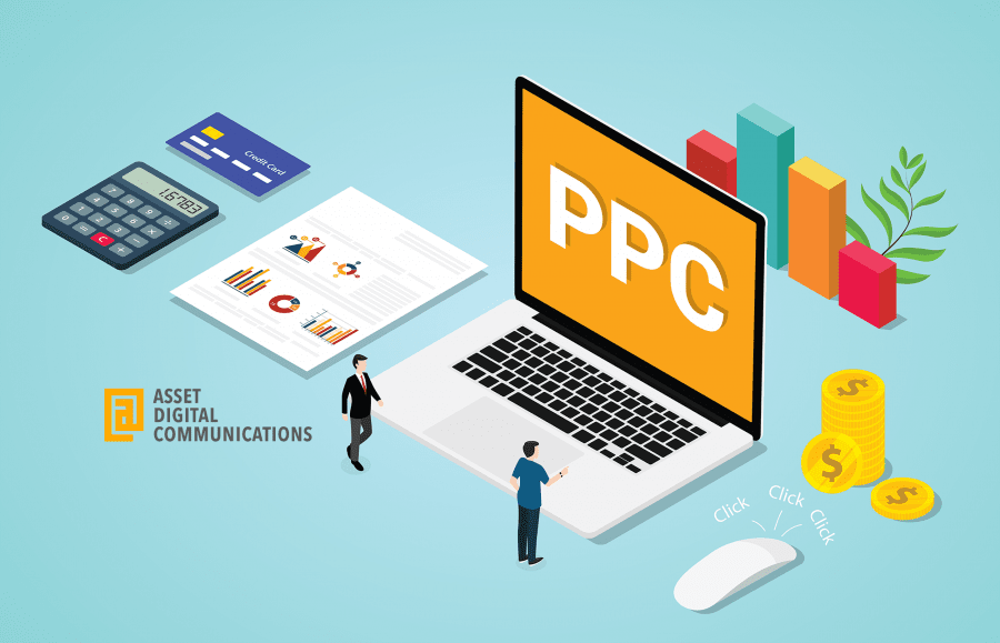 picture of laptop and ppc on the screen